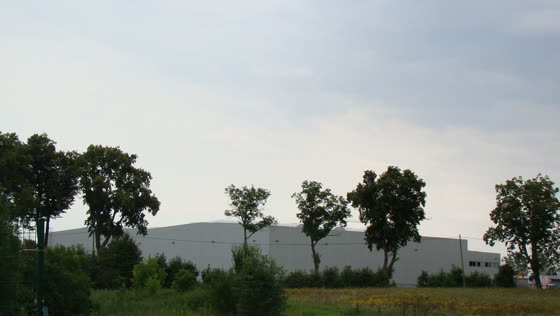 Teren zakładu – widok z wizji lokalnej. Fot. WMGU