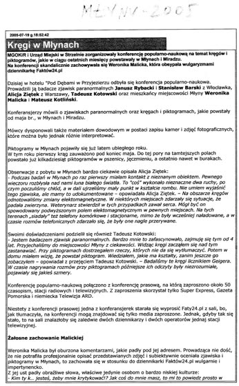 Wycinek: Kręgi w Młynach